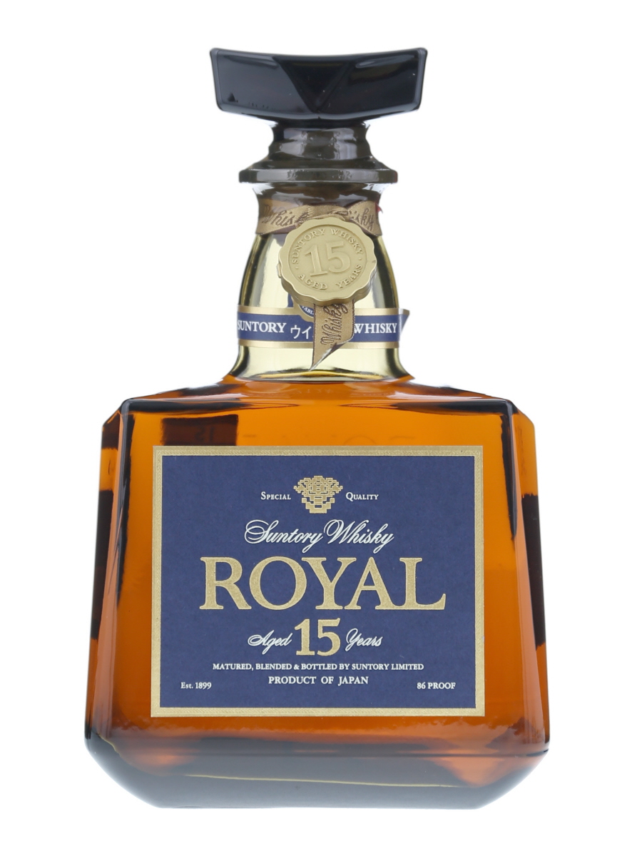 サントリー ローヤル 15年 プレミアム 700ml / 43% - 歌舞伎