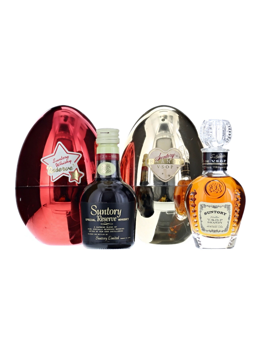 本日限定価格　 サントリーウイスキー卵型ボトル サントリーウイスキー リザーブ 〈タマゴ型ボトル〉 Suntory