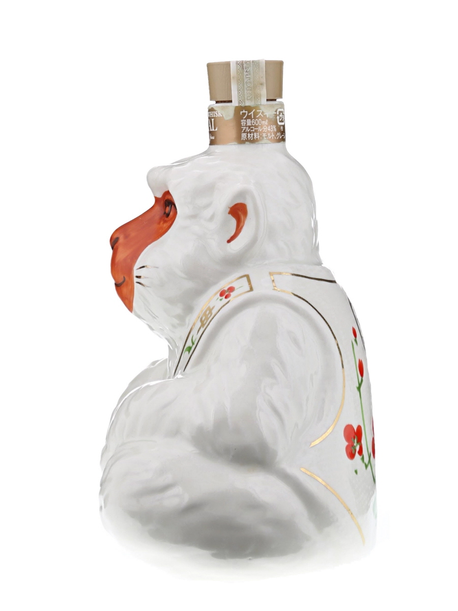 サントリー ローヤル 12年 干支 陶器 ボトル 申 600ml / 43% - 歌舞伎