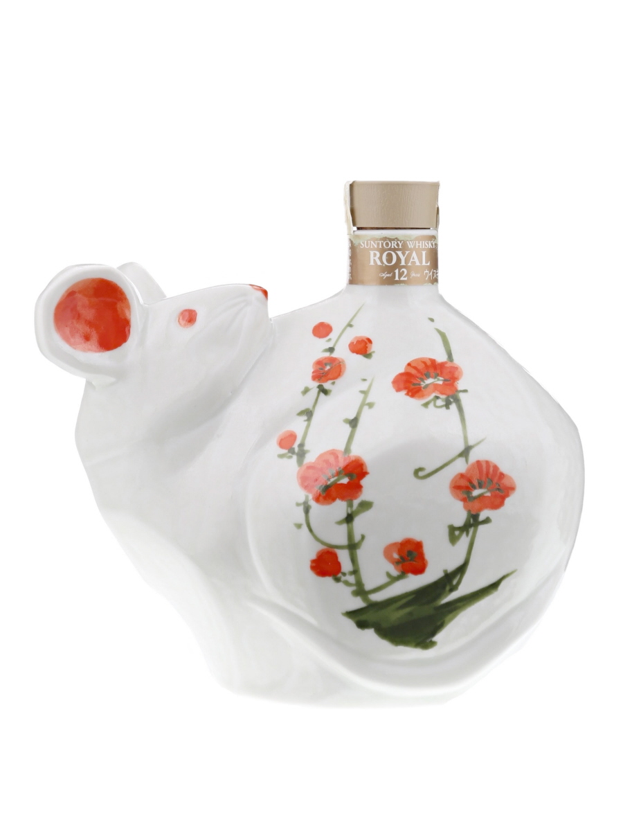 サントリー ローヤル 12年 干支 陶器 ボトル 子 600ml / 43
