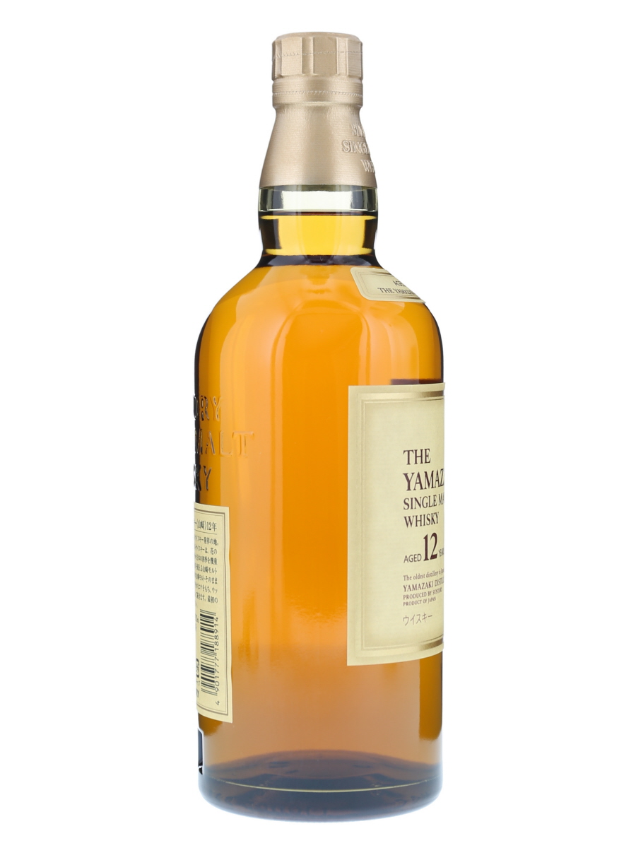 山崎 12年 シングル モルト (化粧箱) 700ml / 43% - 歌舞伎ウイスキー