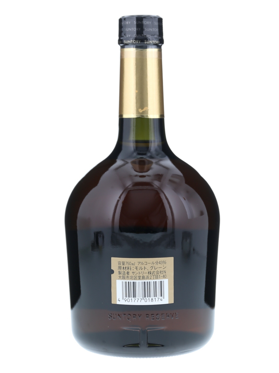 サントリー リザーブ 干支 未ラベル 750ml / 43% - 歌舞伎 サントリー リザーブ 干支 未ラベル 750ml / 43% - 歌舞伎
