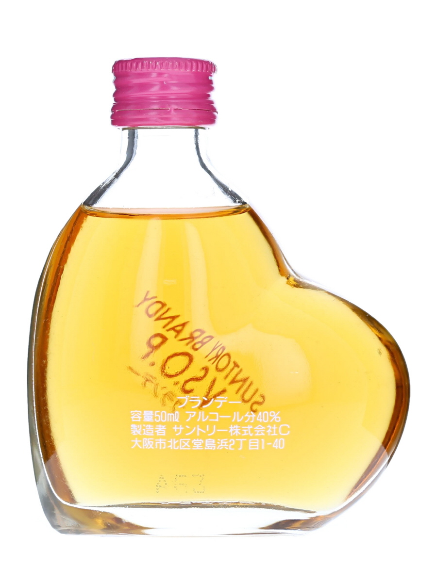 サントリー ブランデー VSOP ハートボトル 50ml / 40% - 歌舞伎