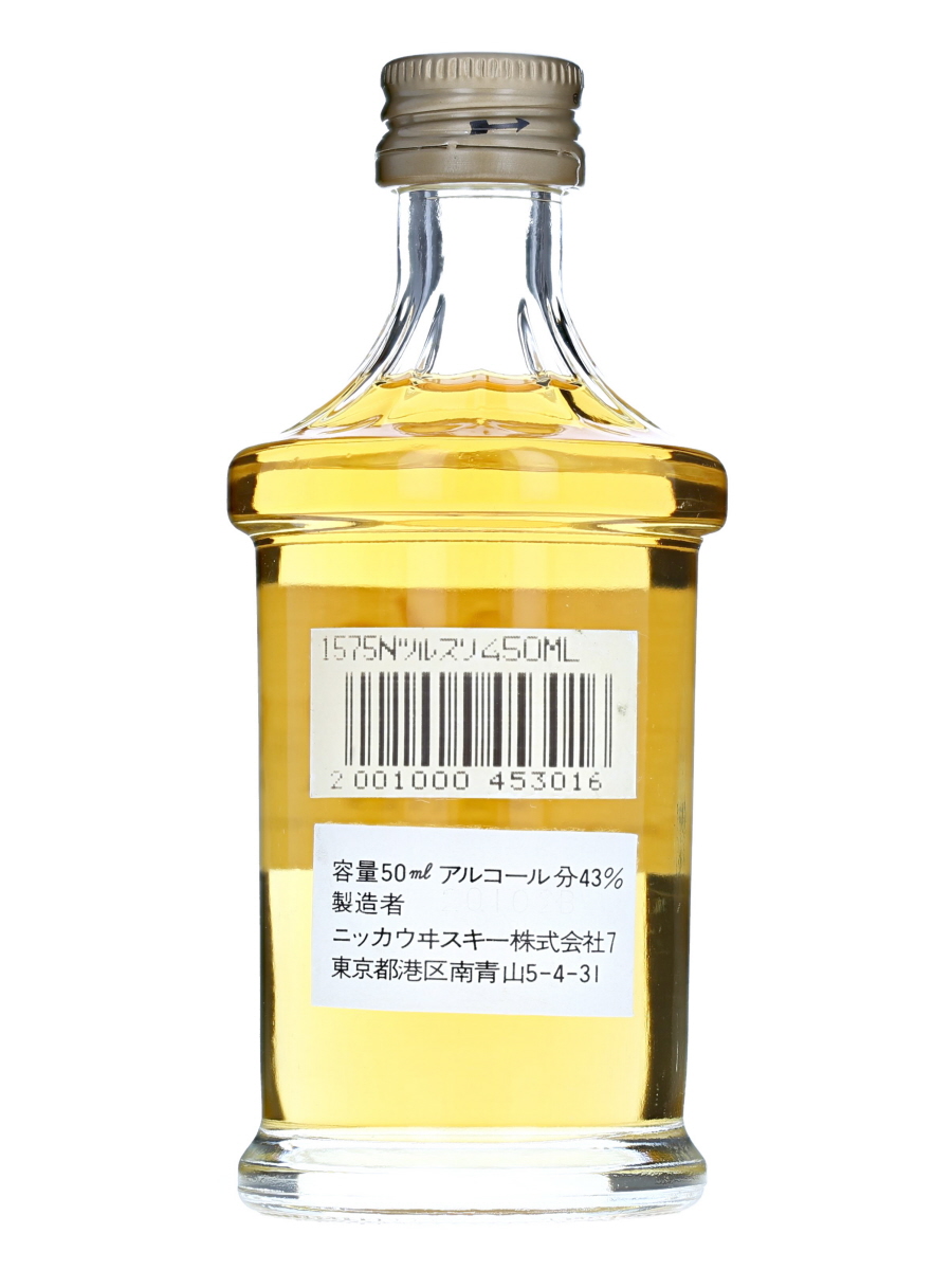 ニッカ 鶴 スリム ボトル 50ml / 43% - 歌舞伎ウイスキー 日本の