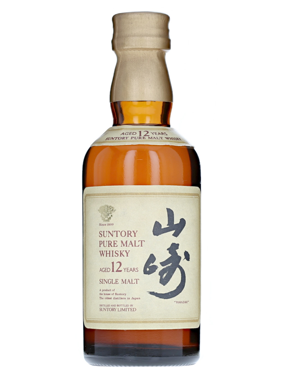 ウ*ギ様 山崎 12年 ピュアモルトウイスキー 50ml 山崎 12年 ピュア モルト 50ml / 43% - 歌舞伎ウイスキー 日本の