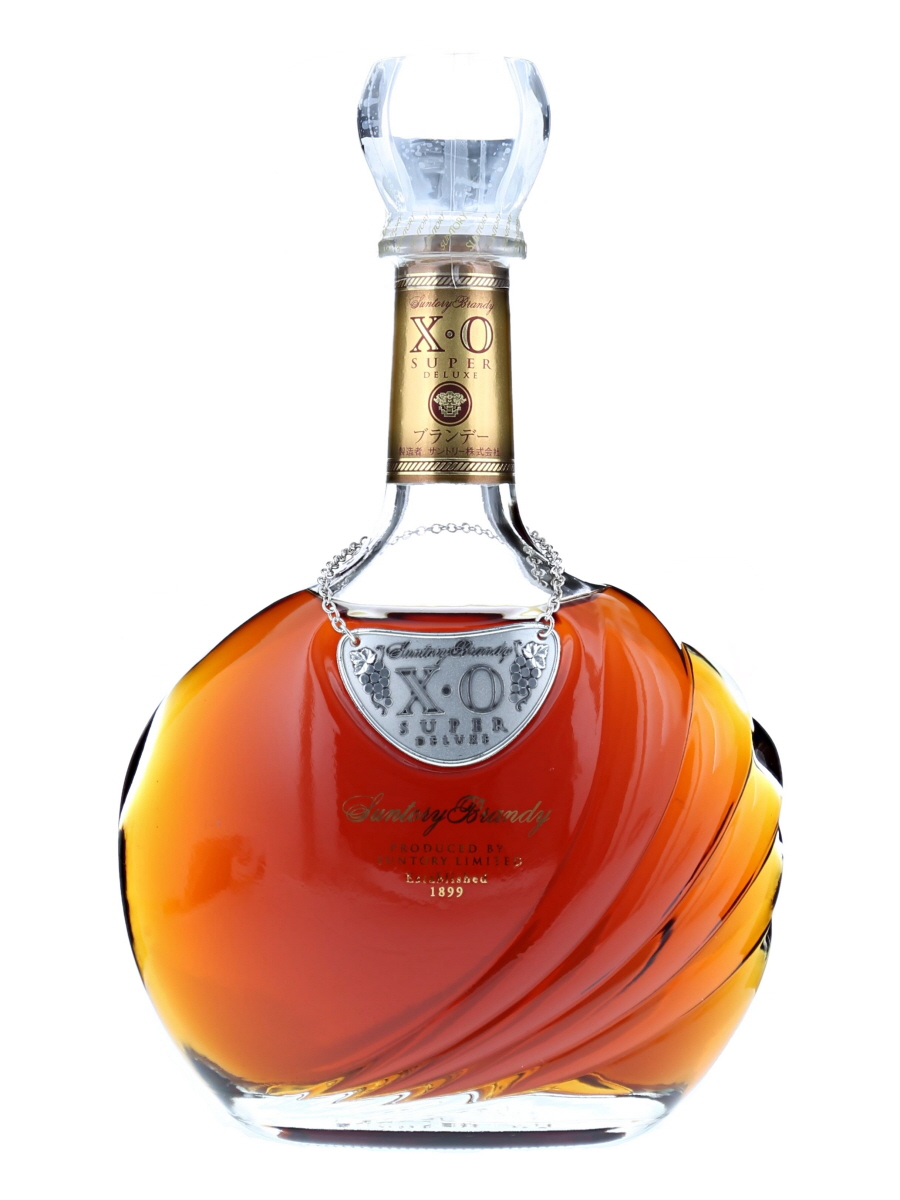 SUNTORY X.O. BRADY & reserve ＆  Suntory XO Deluxe Empty brandy Bottles 700ml with Box Set of