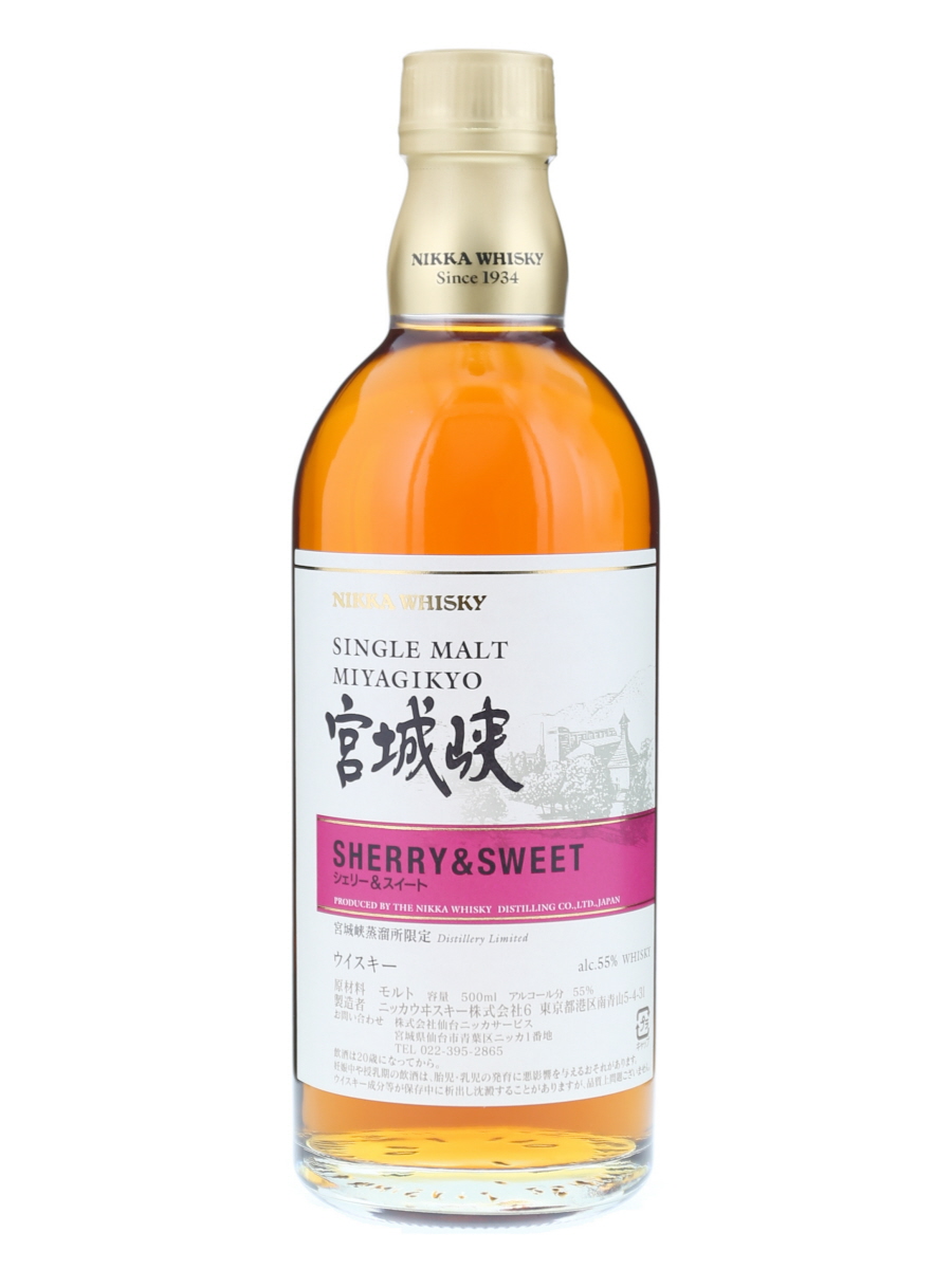 宮城峡 シングル モルト シェリー & スイート 500ml / 55% - 歌舞伎