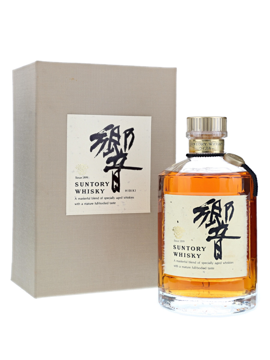 響 17年 表記無し 旧ボトル (裏ラベル 金) 750ml / 43% - 歌舞伎