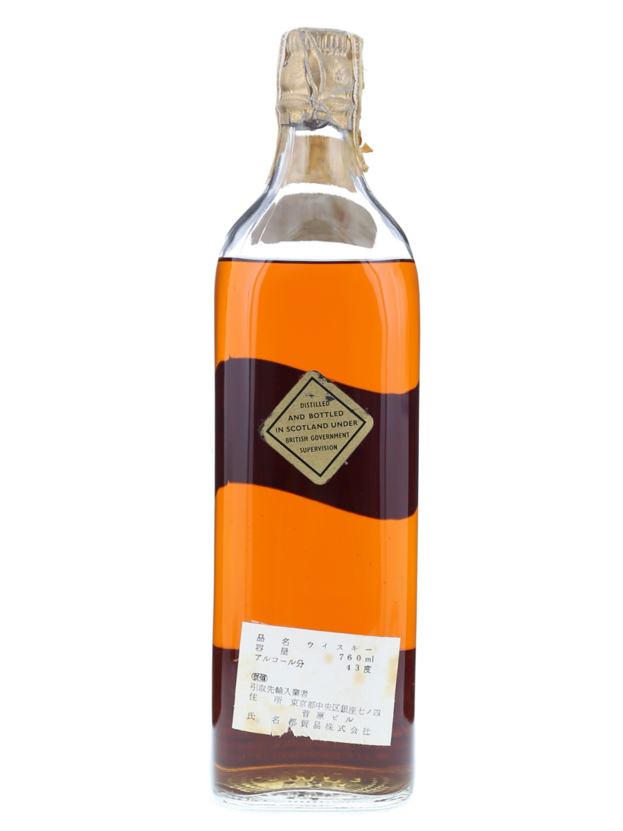 ジョニーウォーカー 黒ラベル 特級表示 (コルクキャップ) 760ml