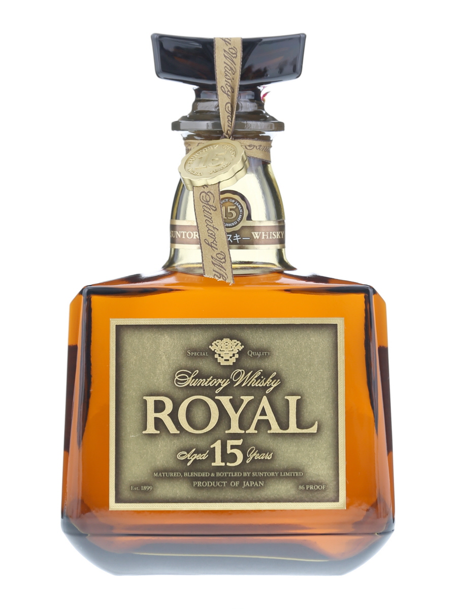 サントリー ローヤル 15年 ゴールドラベル 750ml / 43% - 歌舞伎