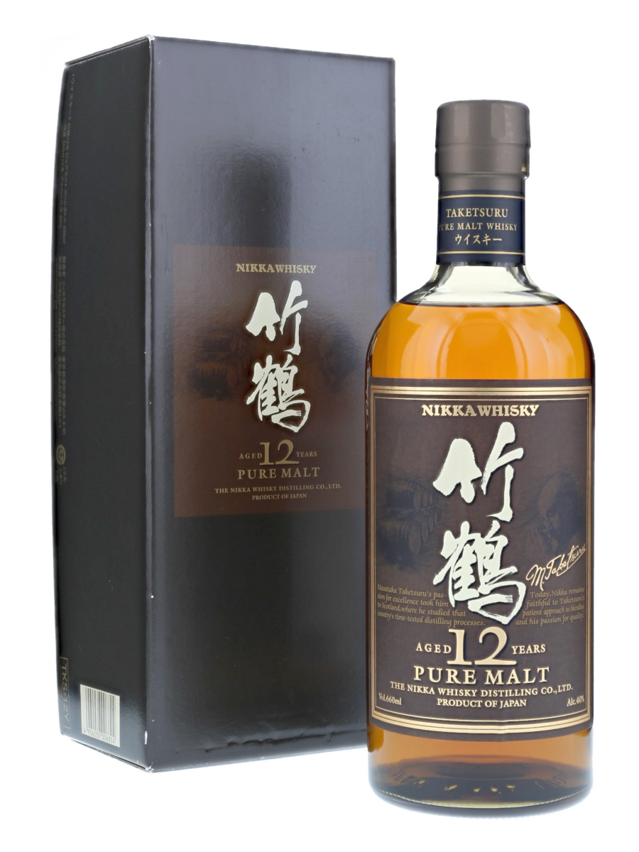竹鶴 12年 ピュア モルト 旧ボトル (ギフト箱) 660ml / 40