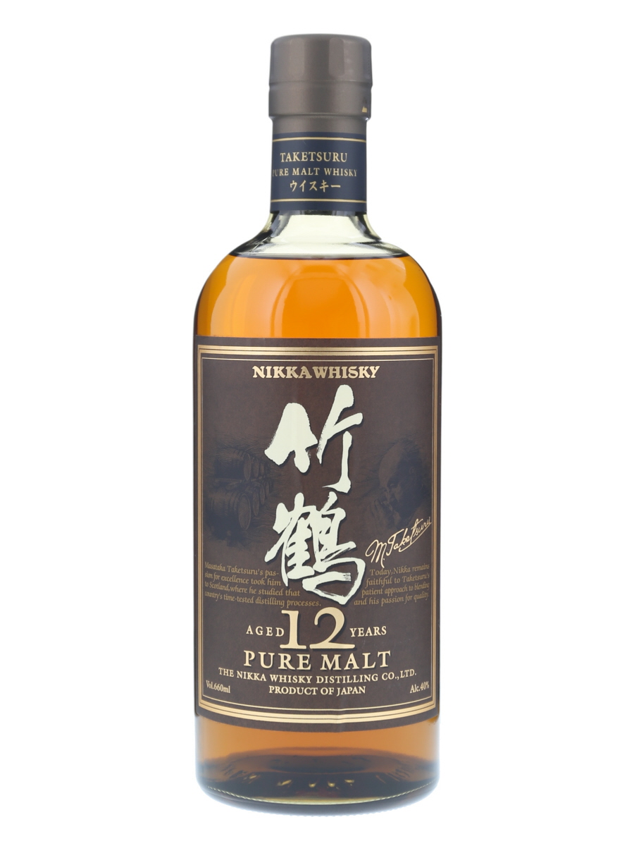 竹鶴 12年 ピュア モルト 旧ボトル (ギフト箱) 660ml / 40