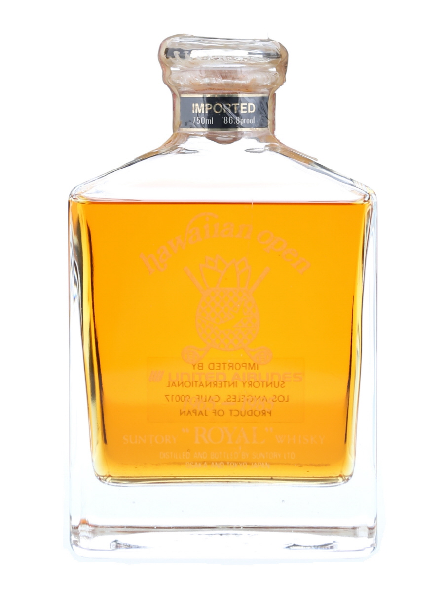 SUTORY WHISKY ROYAL HAWAIIAN OPEN 1991 サントリー ウイスキー