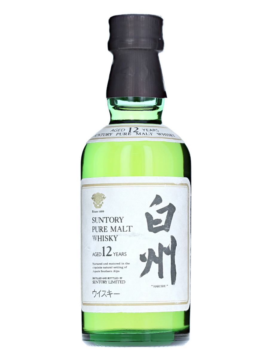 白州 12年 ピュア モルト 50ml / 43% - 歌舞伎ウイスキー 日本の