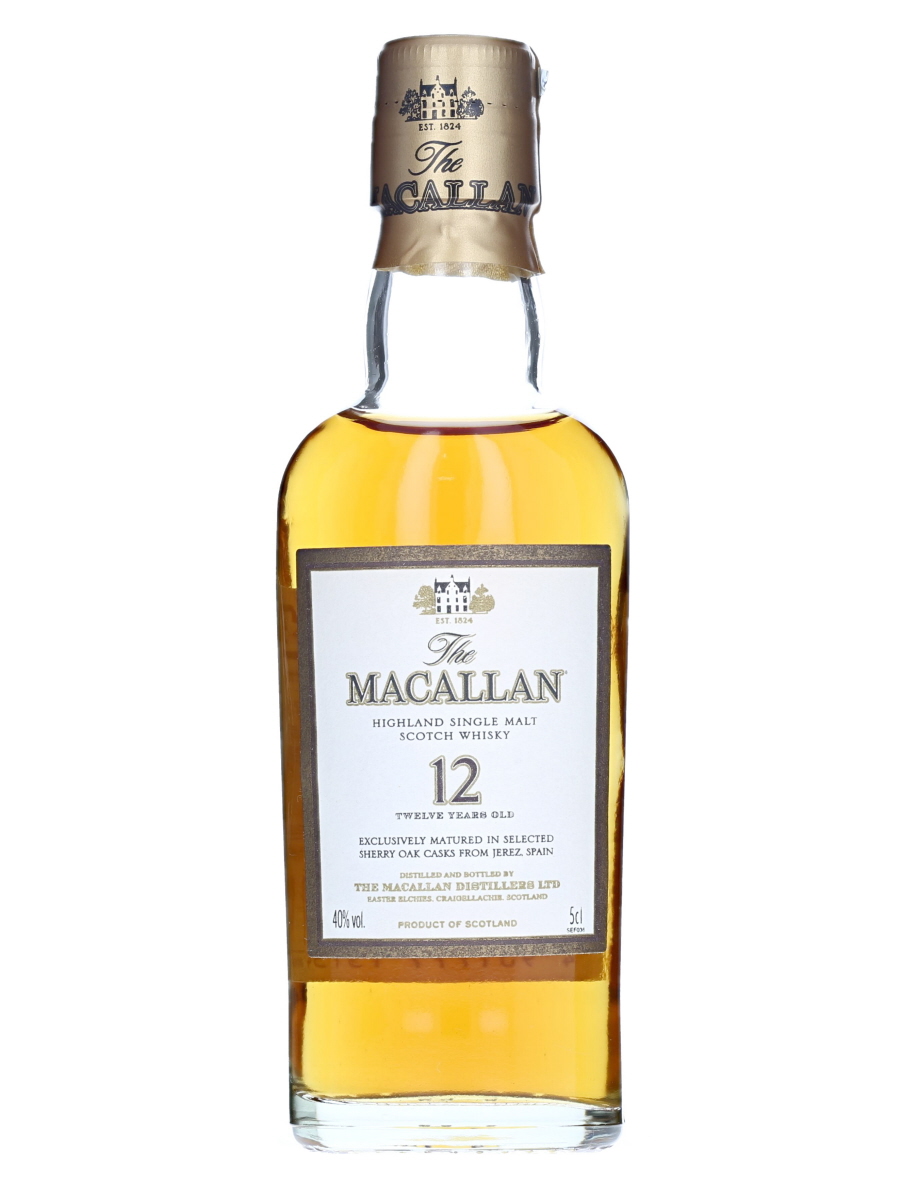 MACALLAN miniature 12yo 3x 5cl OB - Products - Whisky Antique, Whisky &  Spirits