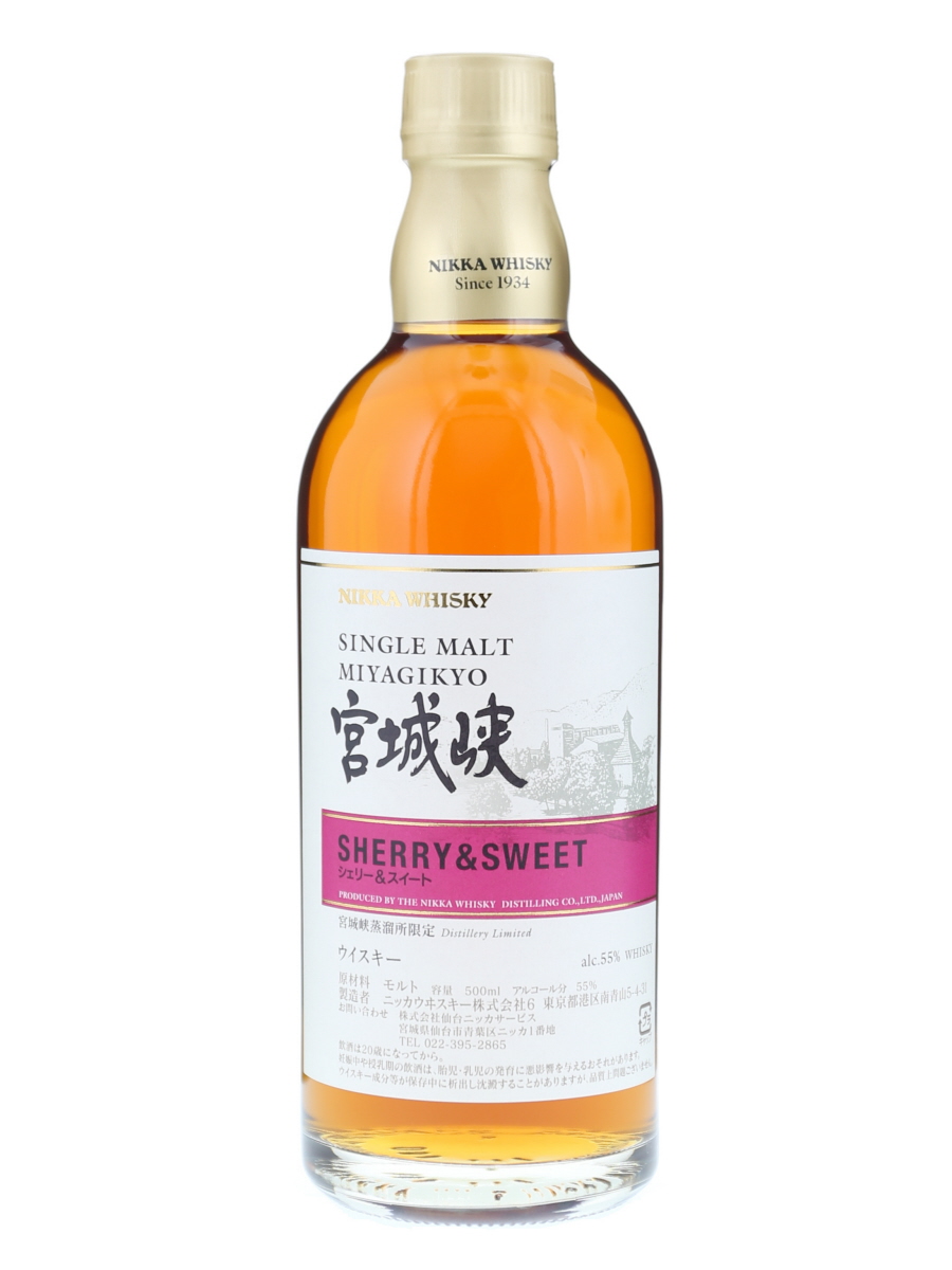 一甲 宮城峡蒸馏所 单一麦芽威士忌 Sherry & Sweet 500ml / 55%