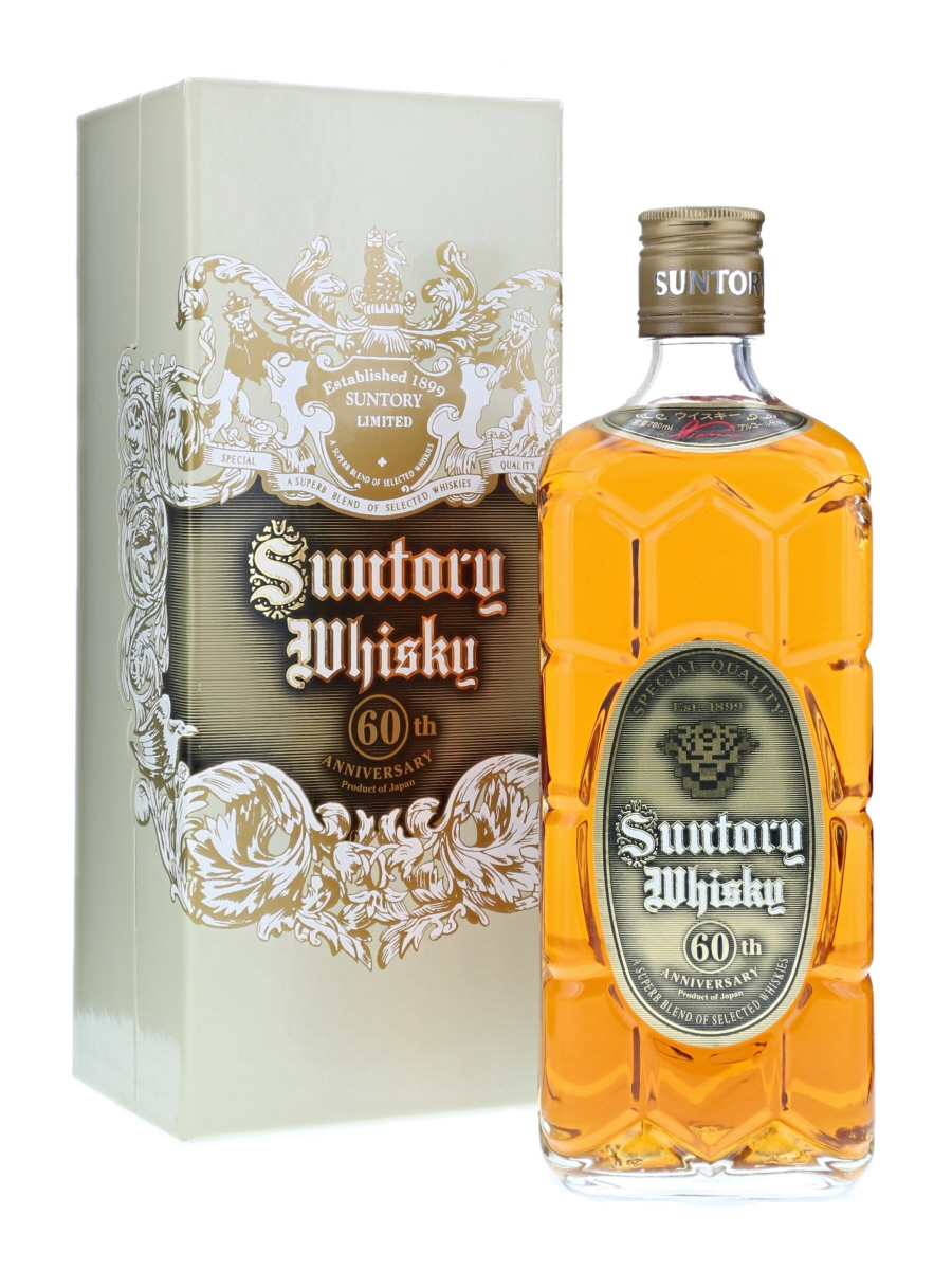 特角　60周年記念ウイスキー10年 サントリー特角10年・700ml(非売品）1977☆角瓶60