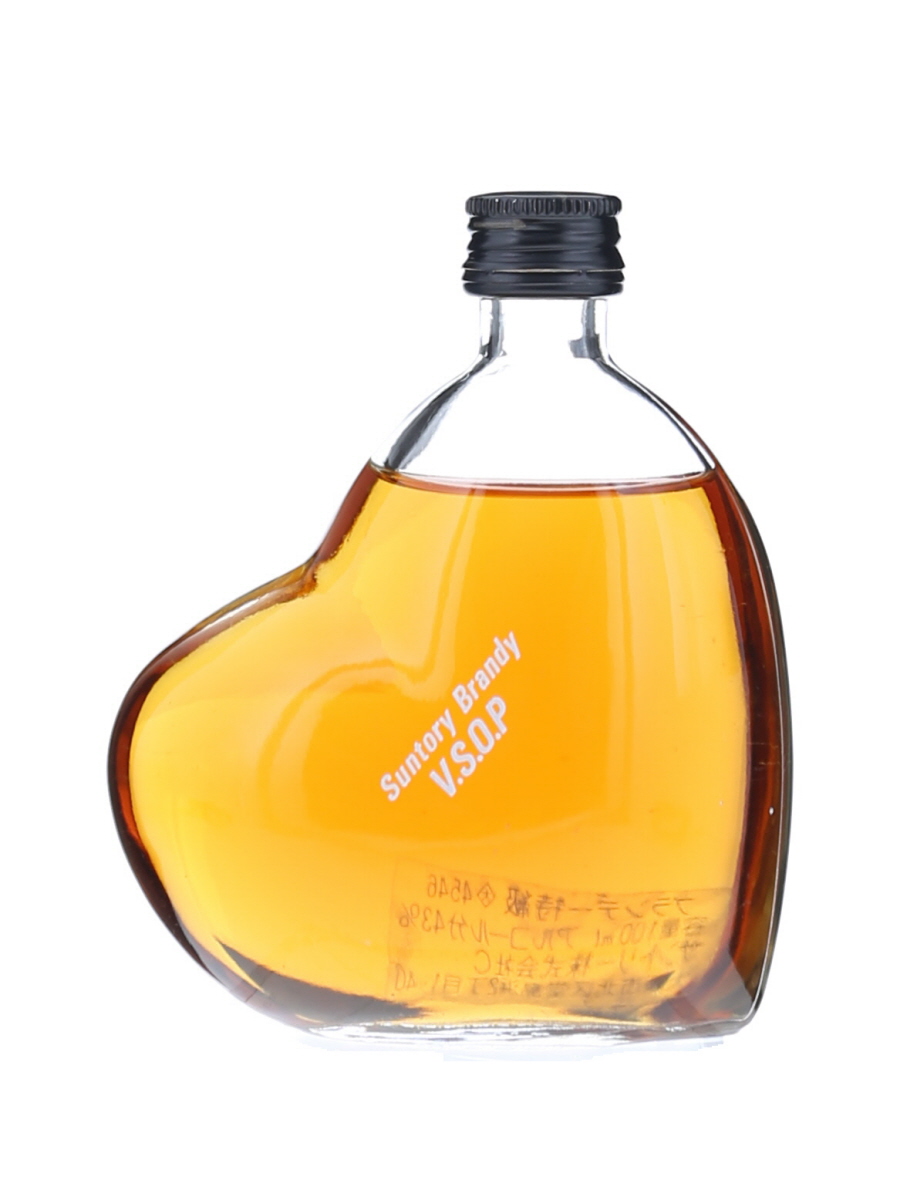 サントリーブランデー　V.S.O.P ハート型ボトル サントリー ブランデー VSOP ハートボトル 特級 100ml / 43