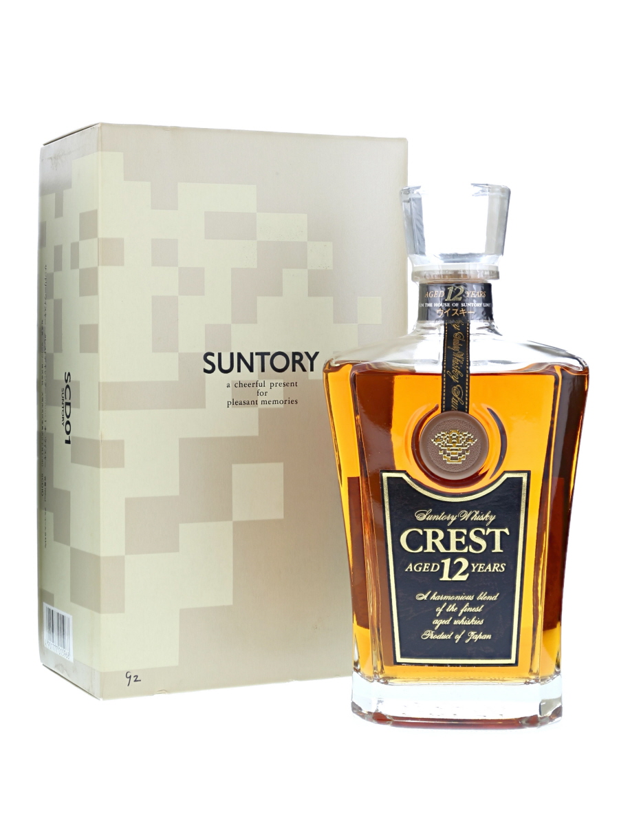 Suntory Crest 12 Years Blended Whisky 70cl / 43