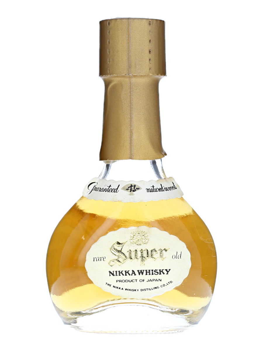 Super Nikka Miniature Bottle Bot. Pre1989 2cl / 43% - Kabukiwhisky