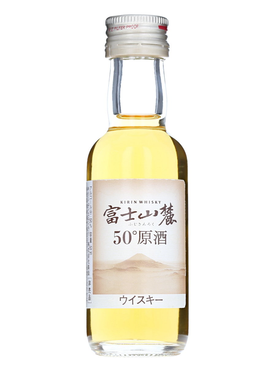 キリン 富士山麓 50°原酒 50ml / 50% - 歌舞伎ウイスキー 日本の