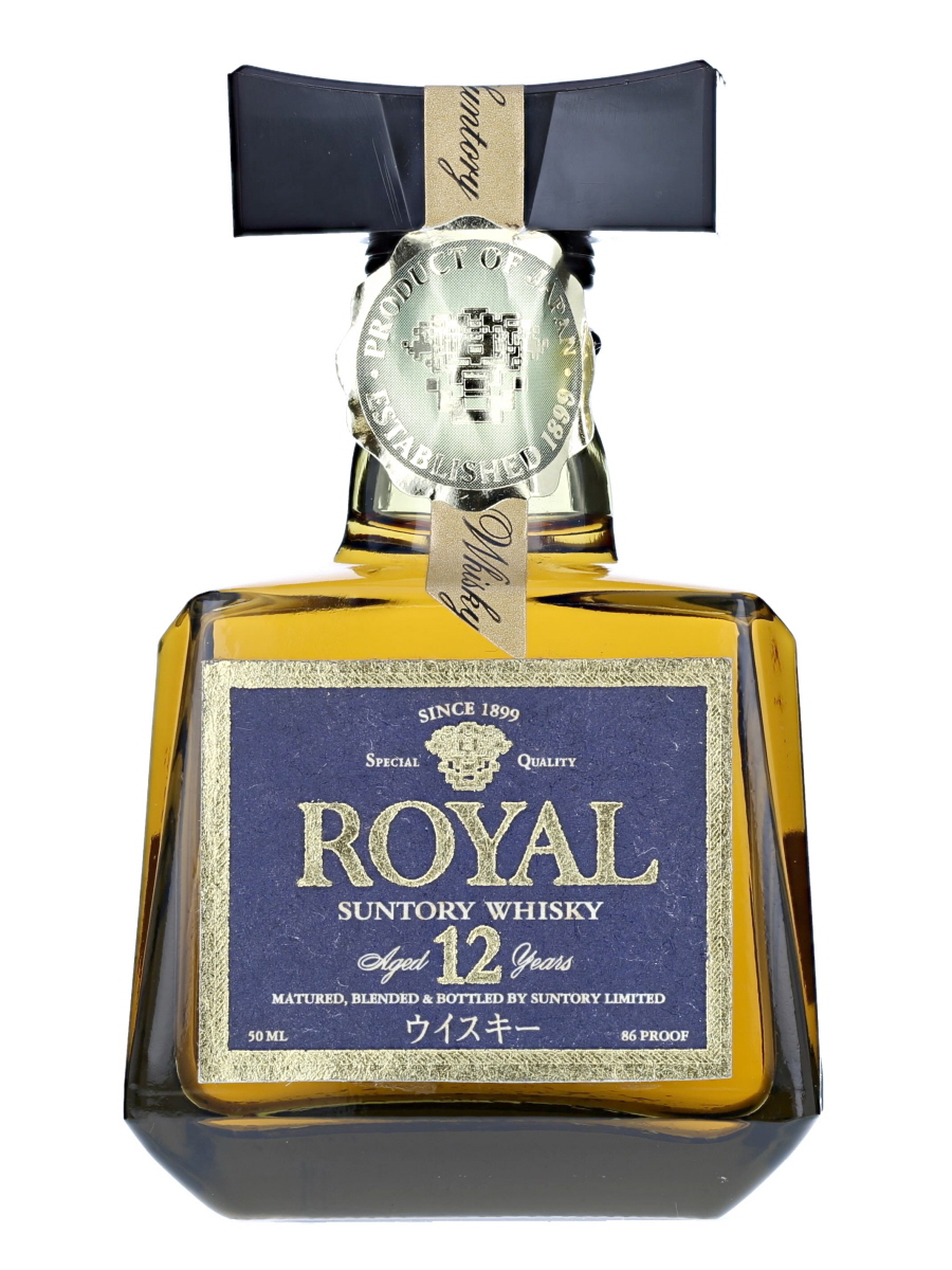 サントリー ローヤル 12年 50ml / 43% - 歌舞伎ウイスキー 日本の