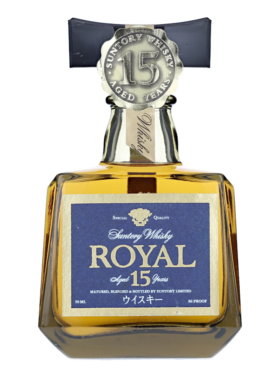Suntory Royal 15 Year Blended Whisky Miniature Bottle 5cl / 43