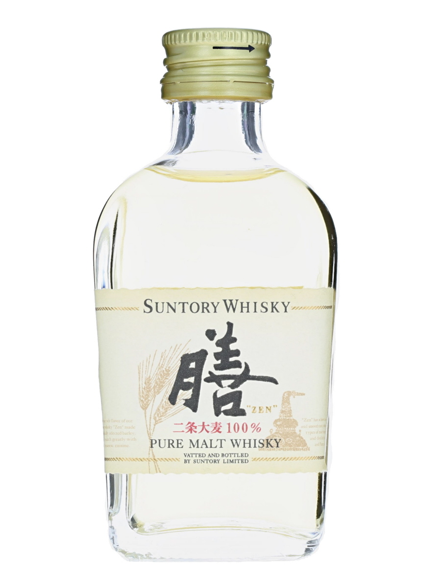 Suntory Zen Pure Malt Whisky Miniature Bottle