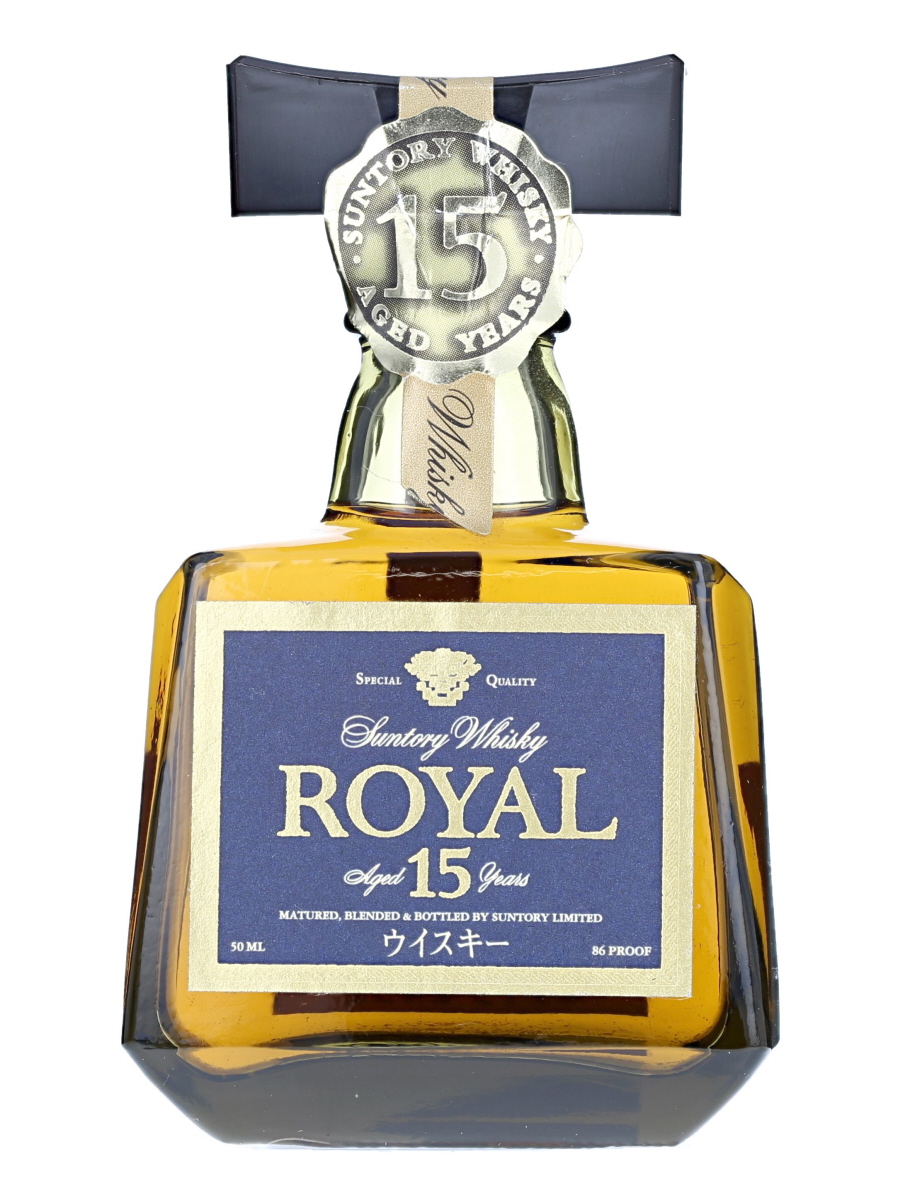 サントリー ローヤル 15年 50ml / 43% - 歌舞伎ウイスキー 日本の
