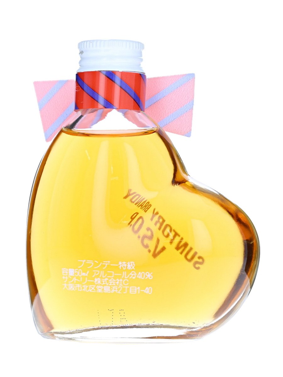 サントリー ブランデー VSOP ハートボトル 特級 50ml / 40% - 歌舞伎