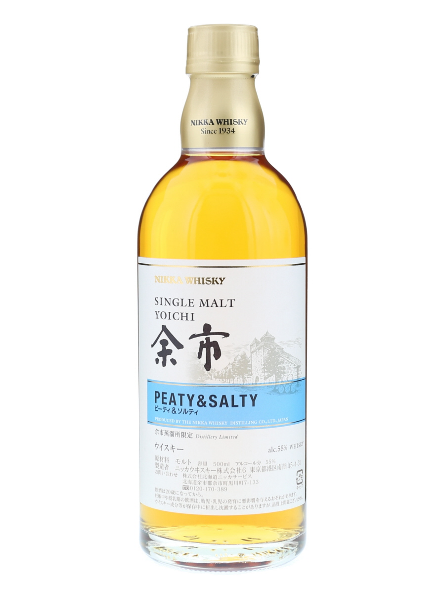 楽天市場】シングルモルト 余市 ピーティ&ソルティ 55度 500ml