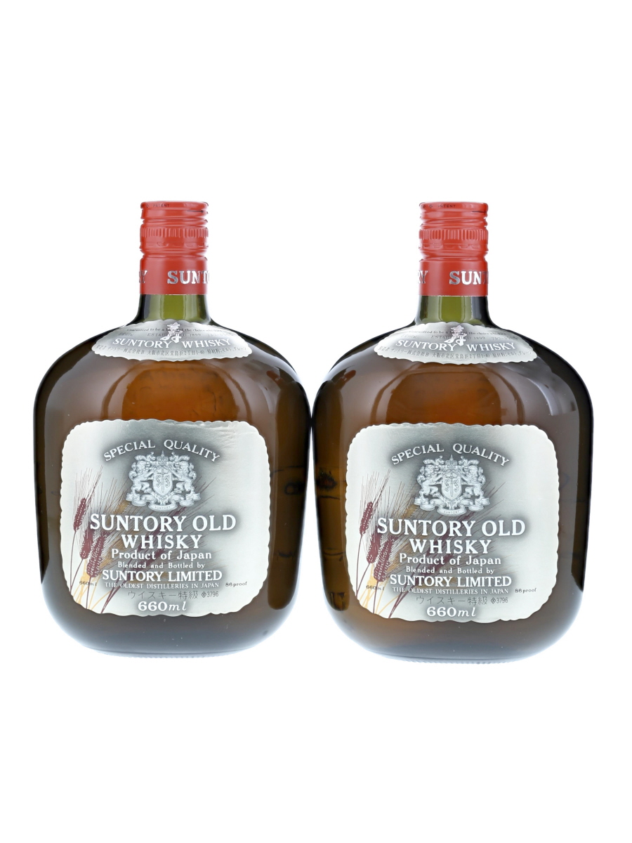 Suntory オールド原酒 2本セット 限定製造 限定製造 THE オールド 原酒 山崎シェリー樽モルト THE YAMAZAKI