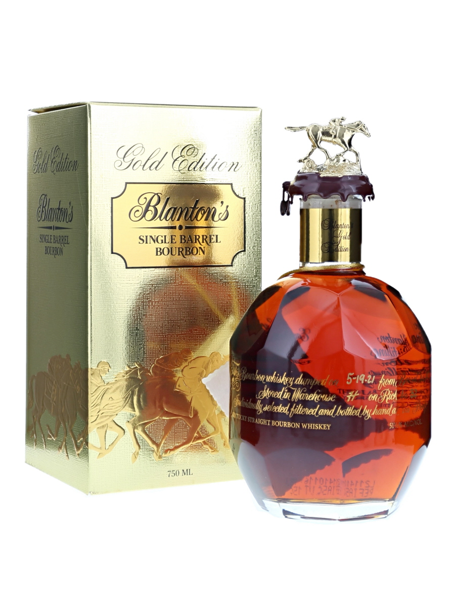ブラントン　ゴールド シングルバレルバーボン ブラントン ゴールド シングル バレル 2021 箱付 750ml / 51.5% - 歌舞