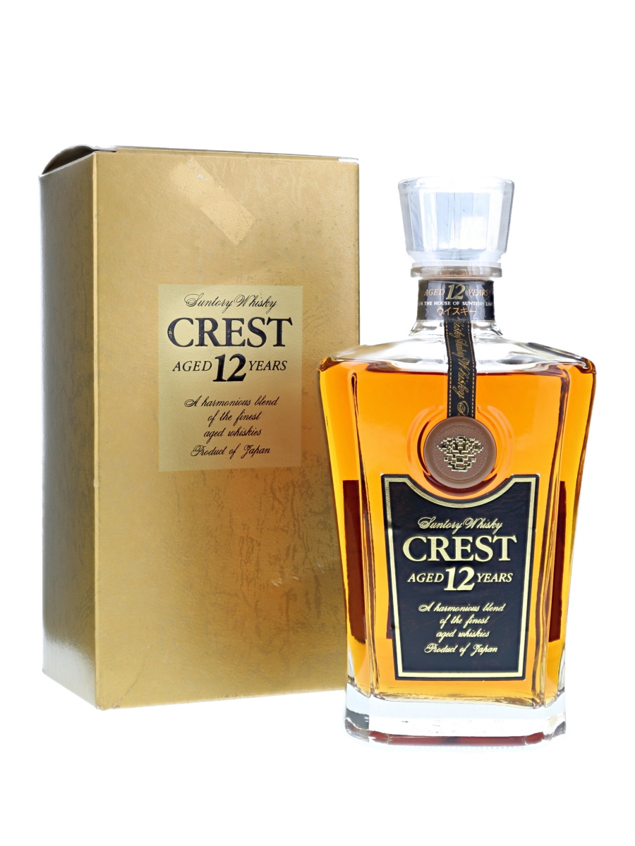 サントリー クレスト 12年 700ml / 43% - 歌舞伎ウイスキー 日本の