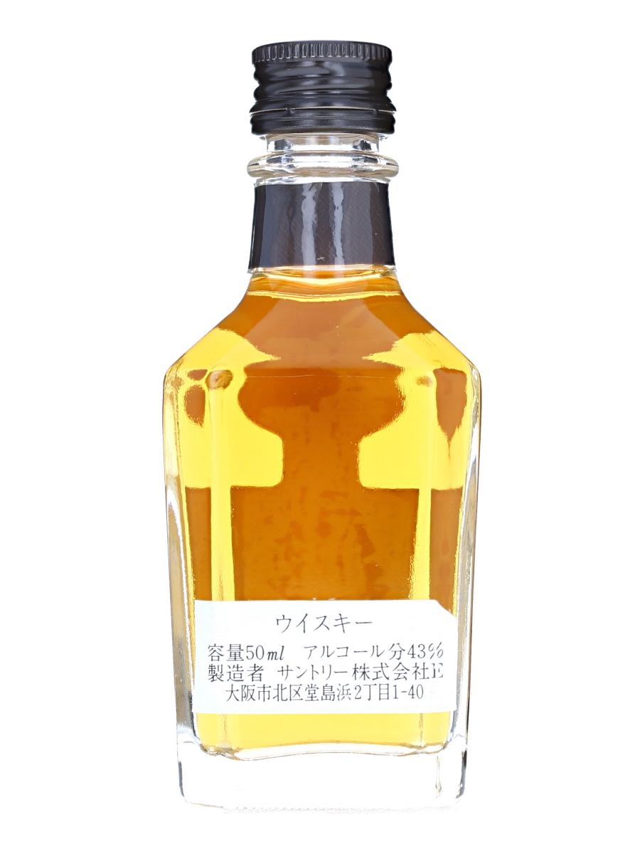 クレスト 12年 スクエア ボトル 50ml / 43% - 歌舞伎ウイスキー 日本の