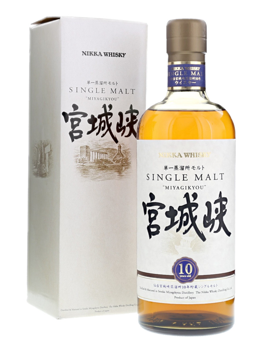 宮城峡 10年 単一蒸留所ラベル シングルモルト 700ml / 45% - Kabukiwhisky Buy Japanese whisky