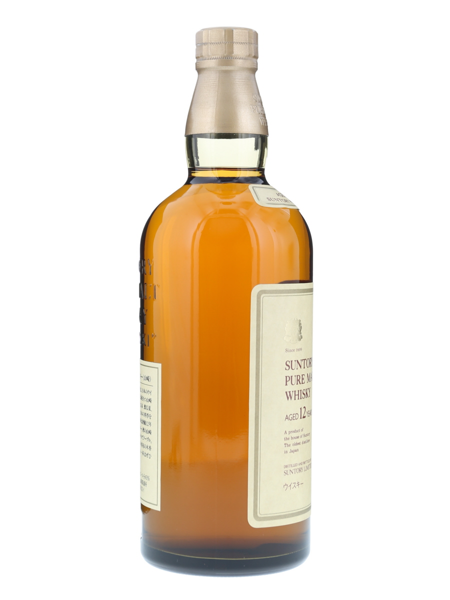 Suntory 山崎 12年 ピュアモルトウイスキー 福島県内発送【古酒】 SUNTORY WHISKY 山崎 12年 ピュアモルト 希少最