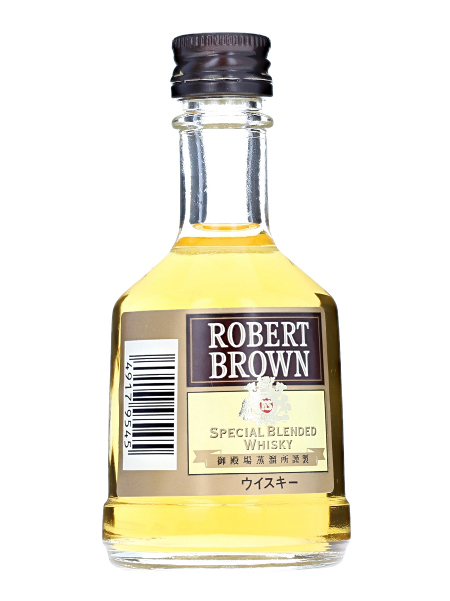 Kirin-Seagram Robert Brown Blended Whisky Miniature Bottle