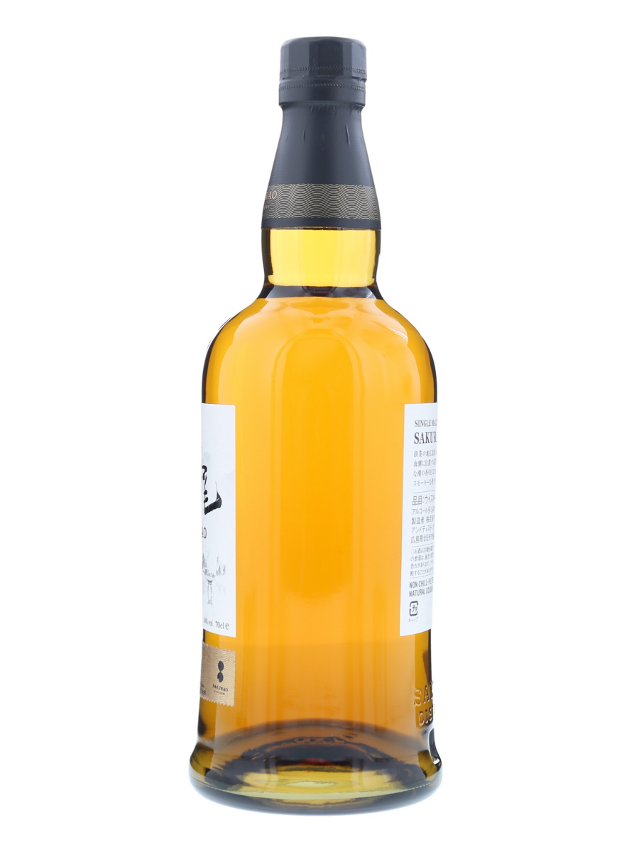 桜尾 1st リリース カスクストレングス シングルモルト 700ml / 54