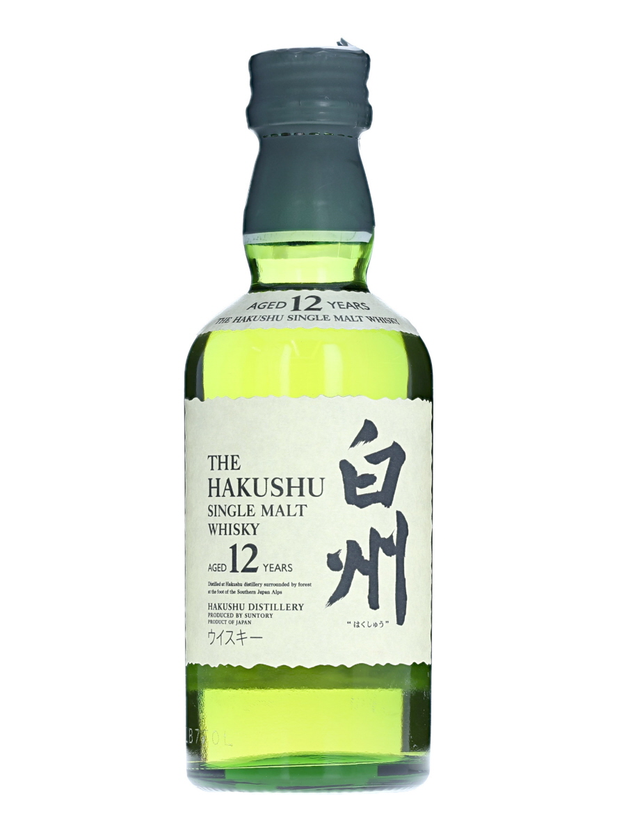 白州 12年 シングルモルトウイスキー　ミニボトル SUNTORY 【ミニチュアボトル】サントリー 白州 12年 ピュア