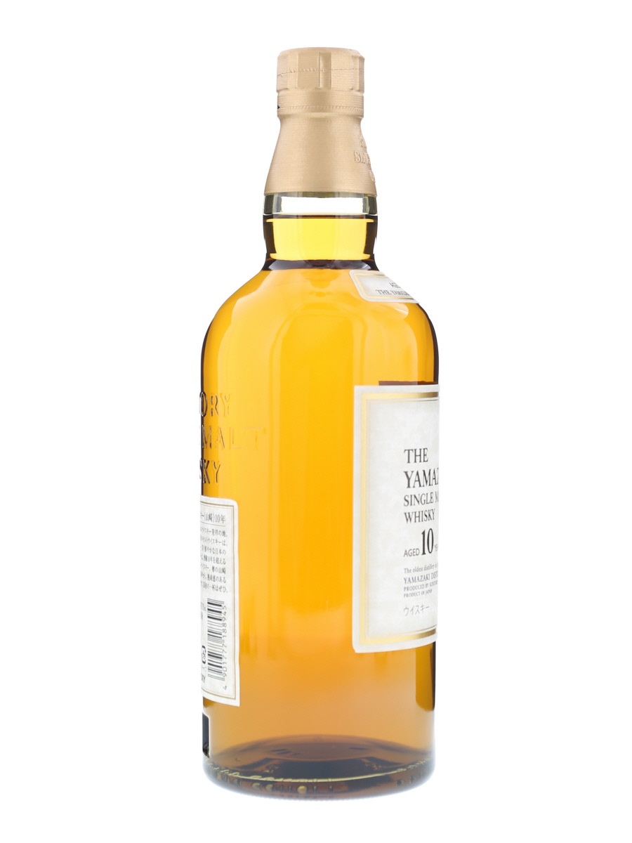 ヤマザキ　シングルモルト10年 山崎10年 サントリー シングルモルト - お酒買取専門店ネオ