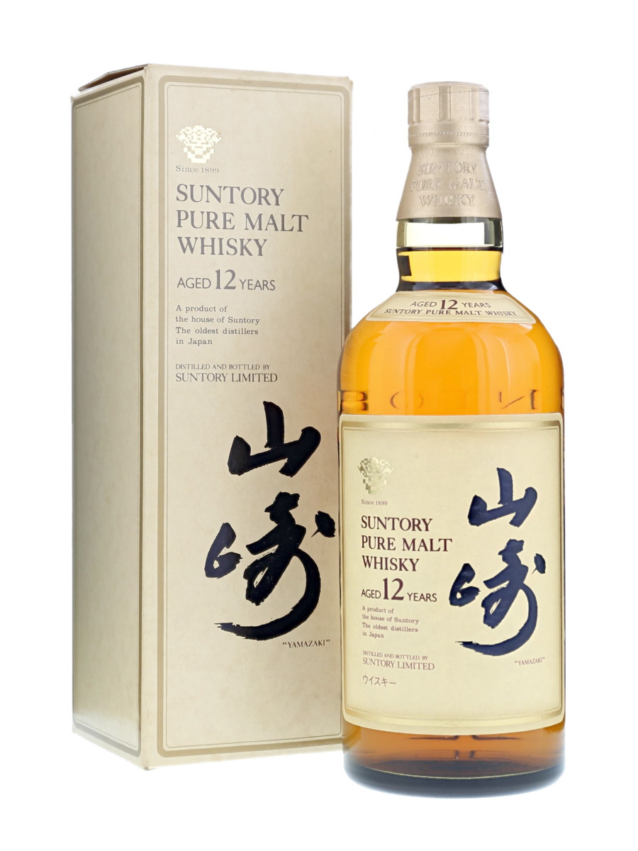 YAMAZAKI PUREMALT whiskey SUNTORY12年-