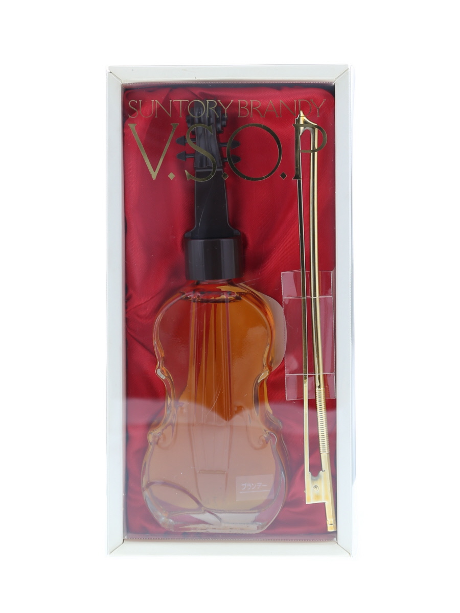 Suntory Brandy VSOP Violin Bottle