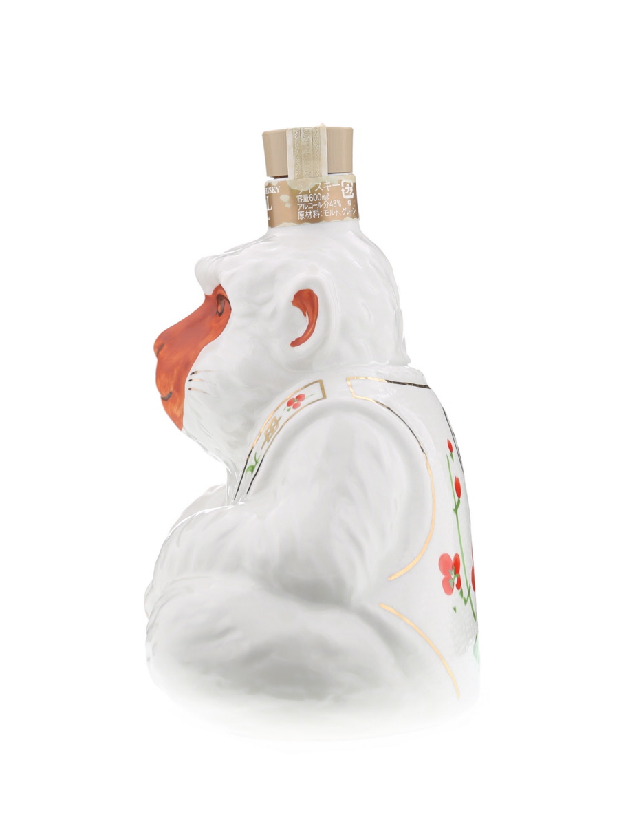 サントリー ローヤル 12年 干支 陶器 ボトル 申 600ml / 43% - 歌舞伎