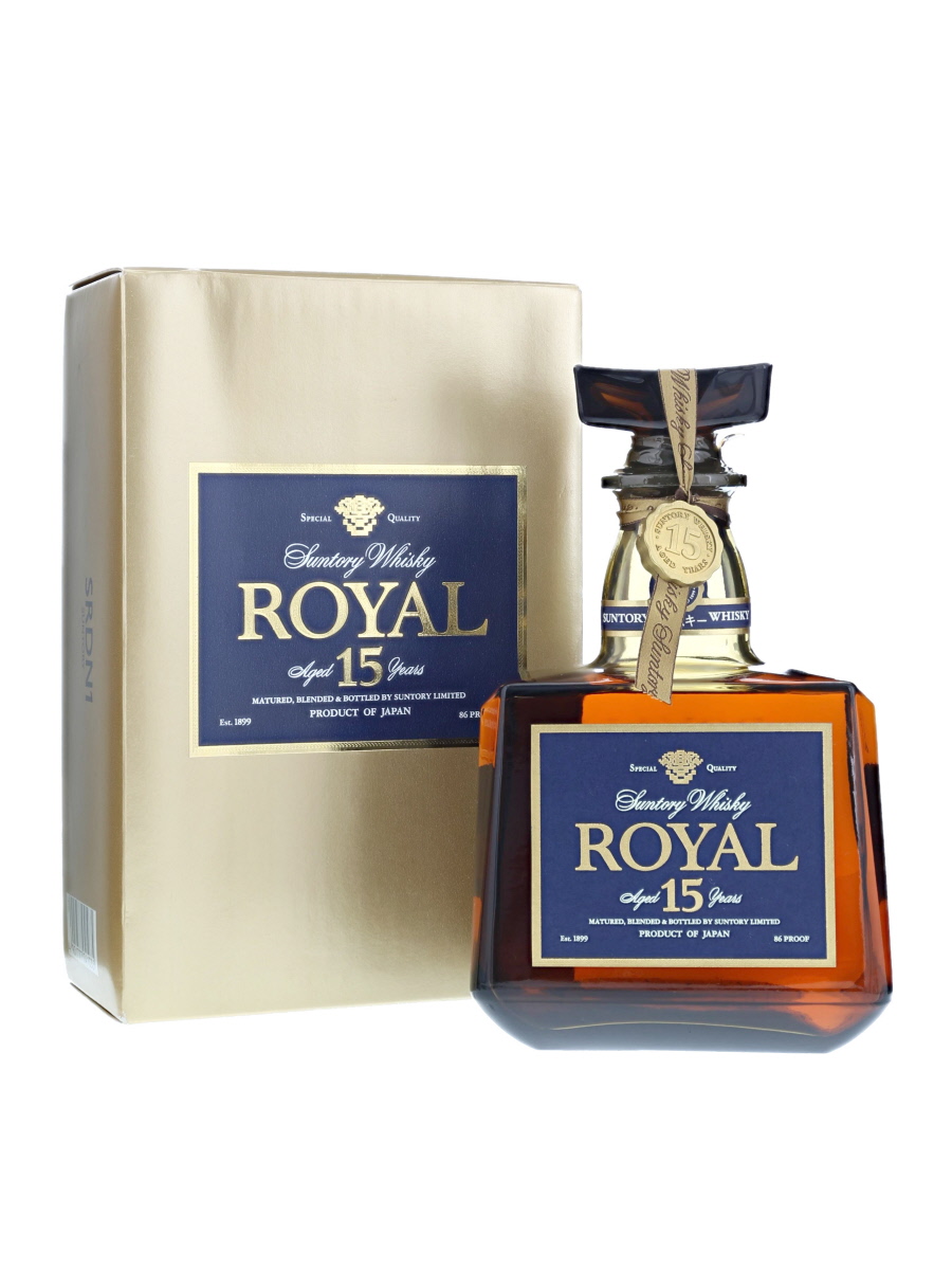 サントリー ローヤル 15年 プレミアム 700ml / 43% - 歌舞伎