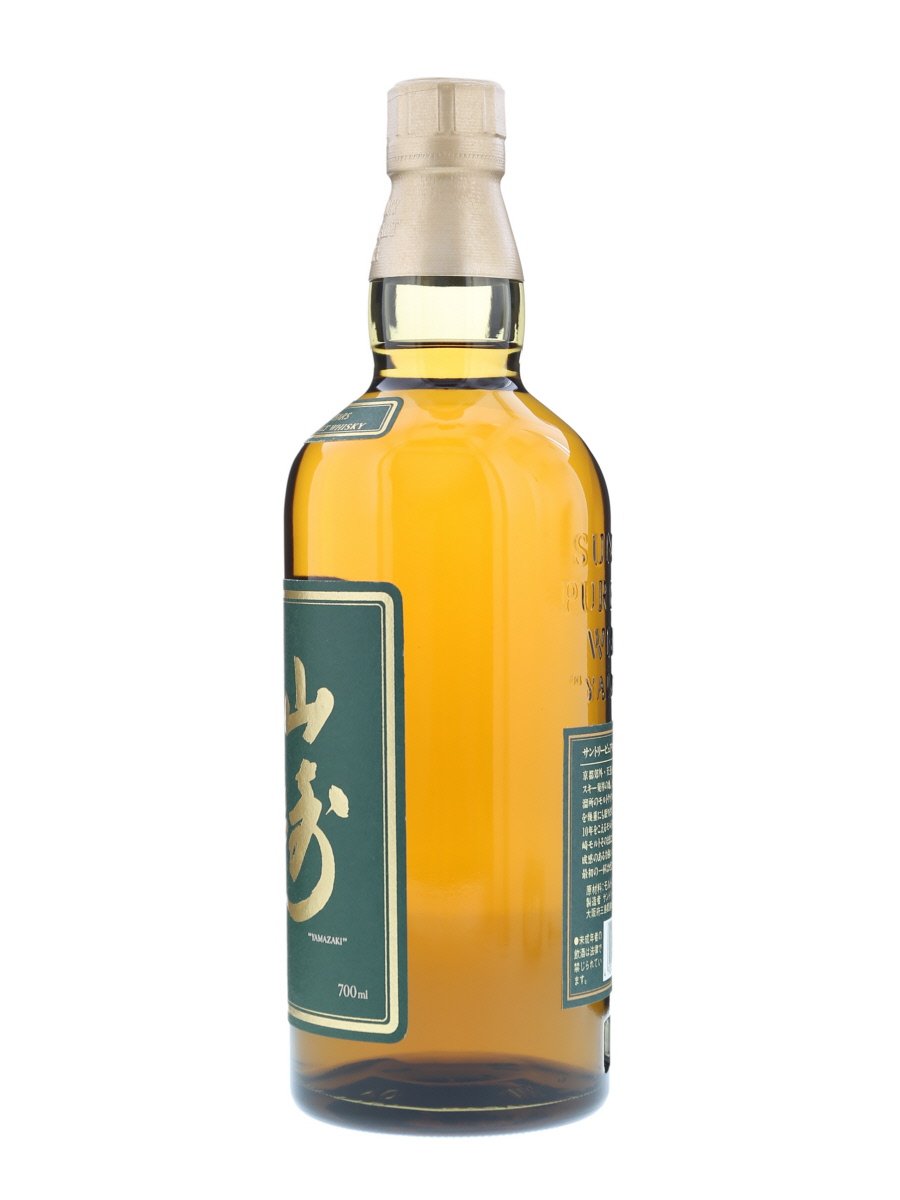 山崎 10年 ピュア モルト 緑ラベル 700ml / 40% - 歌舞伎ウイスキー
