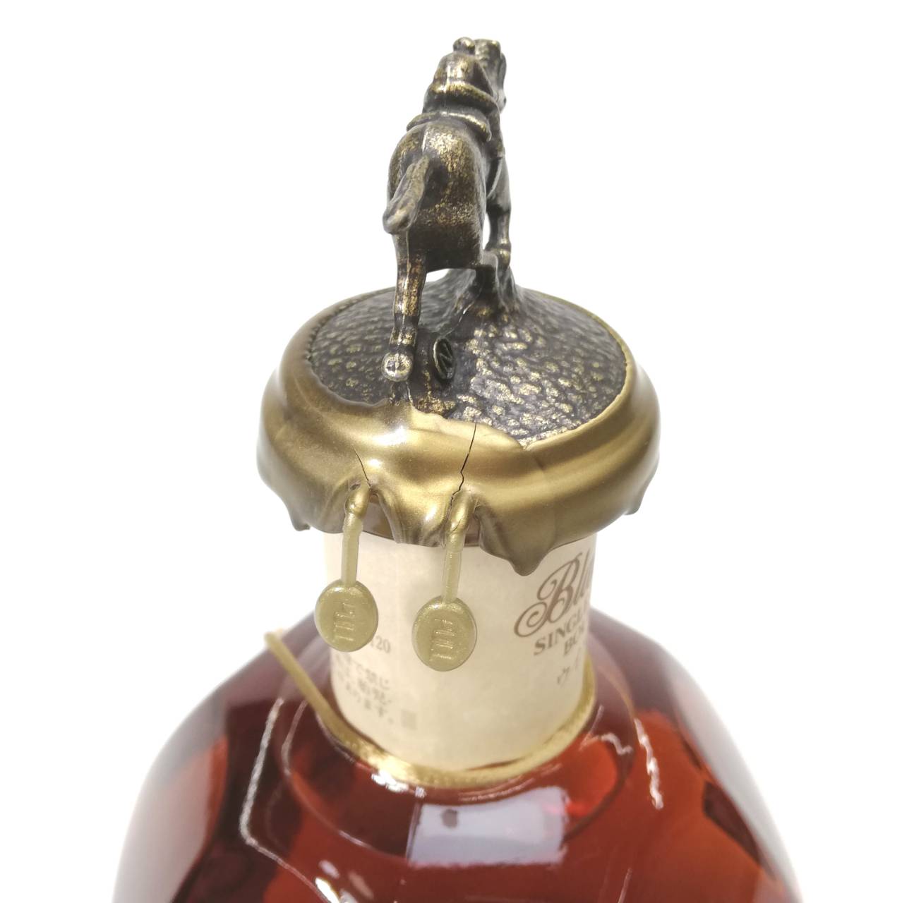 キャップ傷あり】ブラントン シングル バレル バーボン 蔵出し日 2-19