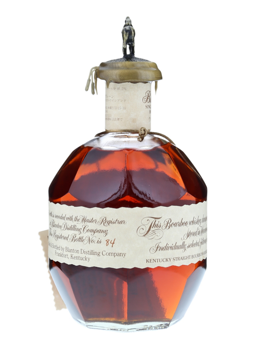 キャップ傷あり】ブラントン シングル バレル バーボン 蔵出し日 7-17