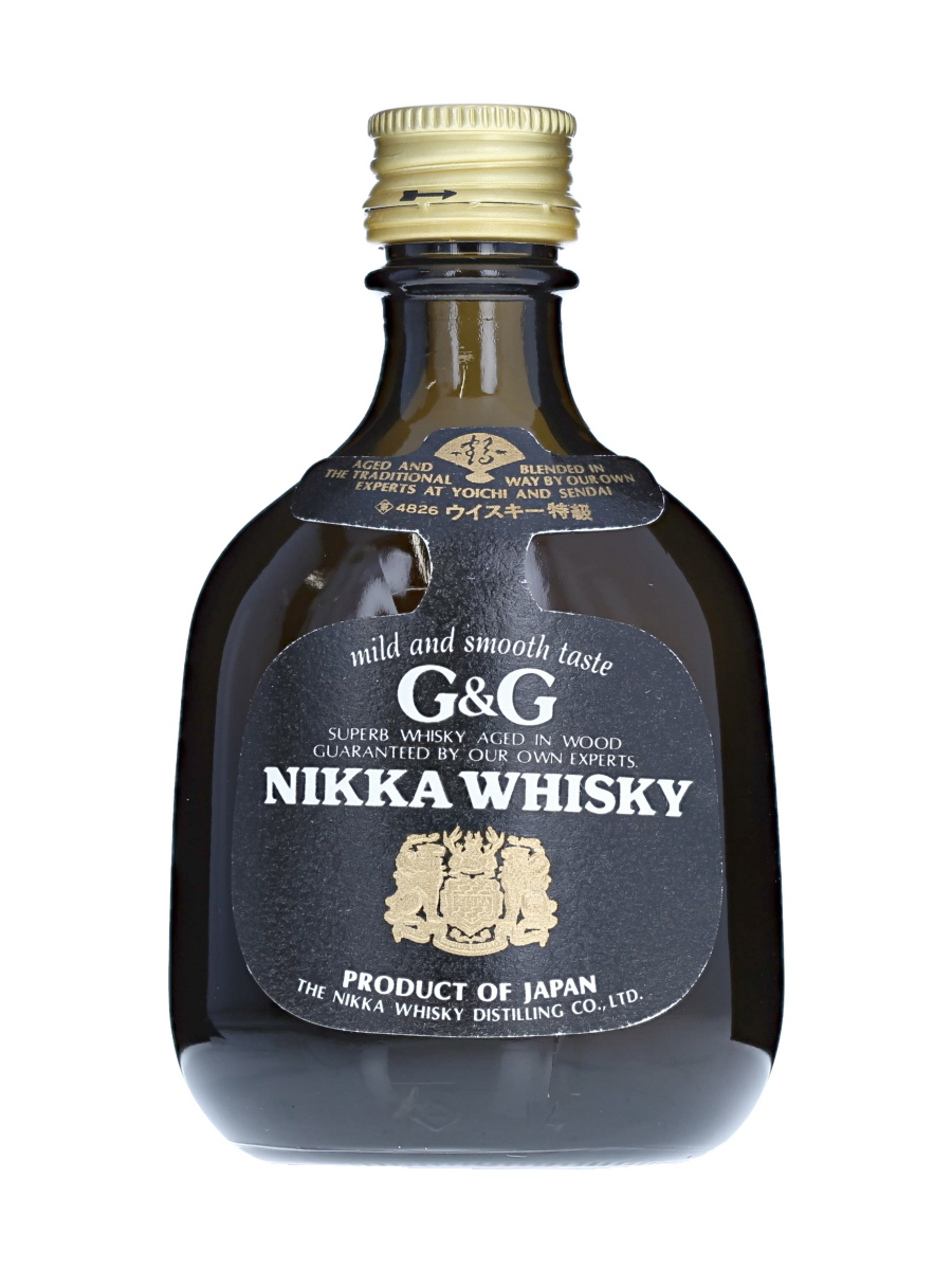 NIKKA WHISKY ニッカ ウイスキー G&G 黒ビン 竹鶴ブレンド