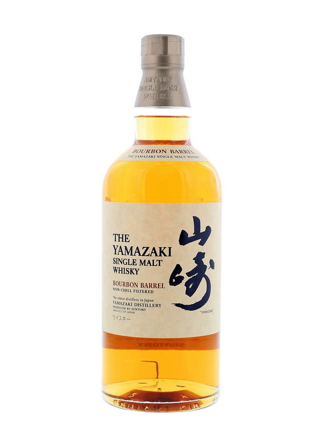 The Yamazaki Bourbon Barrel bottle